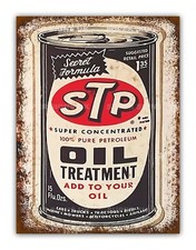 Vintage Style STP Oil