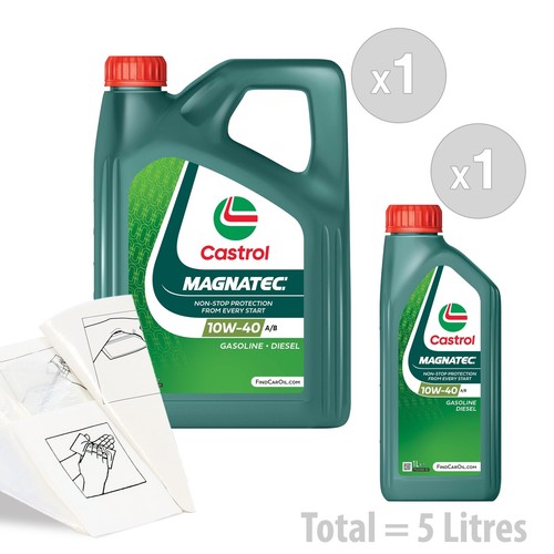 Car engine oil service - car, kit