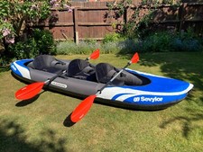 Sevylor Hudson 2+1 seat inflatable canoe