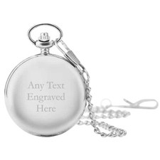 Personalised silver pocket - silver,