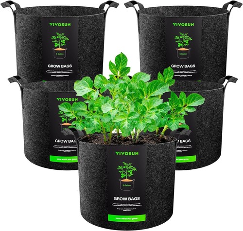 Vivosun pack gallon grow - 5-pack,