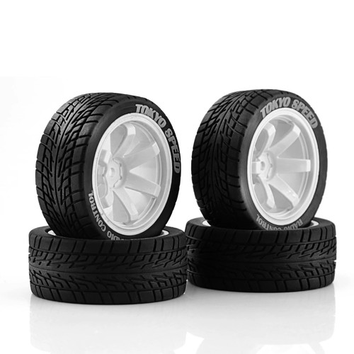 Rally car wheels tires - rc,