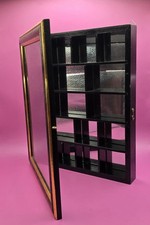 vintage wooden display case