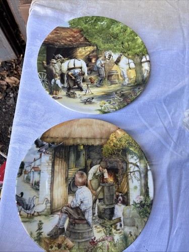 Vintage royal doulton plates - vintage,