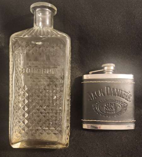 Vintage bourbon decanter - bourbon,