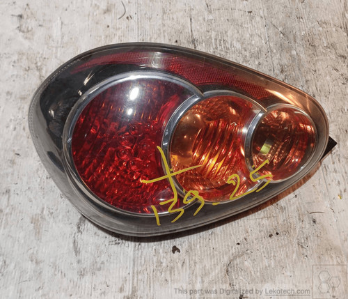 Rear lamp toyota aygo - lamp, rh