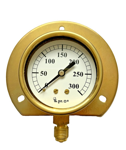 Steam brass pressure - 2, 1/2"