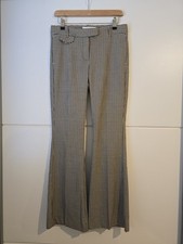 Mango Womens Brown Houndstooth