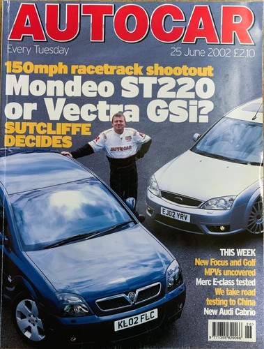 Autocar magazine jun - autocar, 25-jun-02-