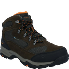 Hi-Tec Storm Men's Walking Boots Brown Orange - Waterproof Boots 6 - 12