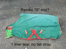 EUC  72” RAMBO Horseware