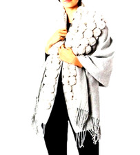 WRAP CAPE SCARF CARDIGAN