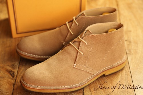 Barker tan beige suede - barker, crepe