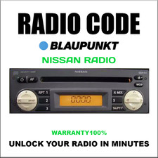BLAUPUNKT RADIO CODE UNLOCK