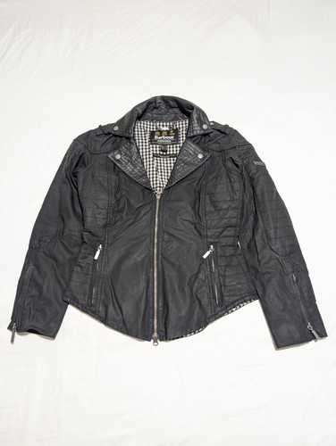 Barbour womens black streak - black,