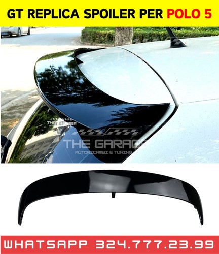 Spoiler replica for polo - "gt, replica"