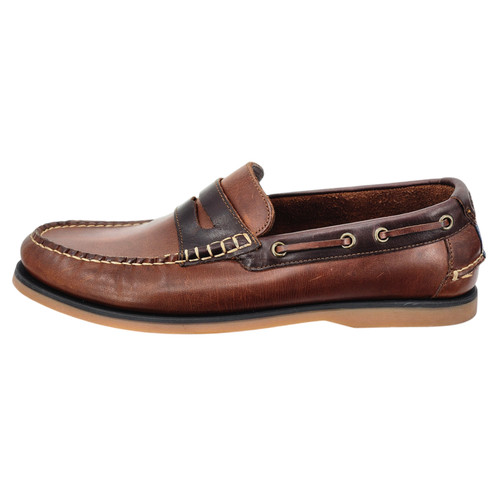 Classic slip men s brown - m&s,