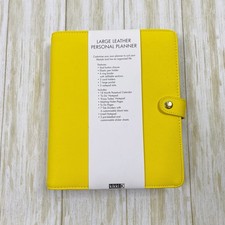 Kikki K Large Leather Yellow