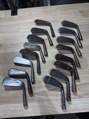 Lot vintage hickory golf - 16,