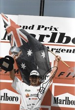 Mick Doohan SIGNED 12x8