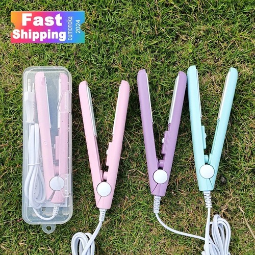 Mini hair straightener - hair,