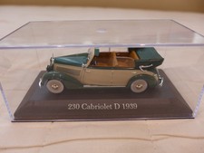 1/43 Scale IXO/Altaya 1939 Mercedes-Benz 230 Cabriolet D Diecast Model Car