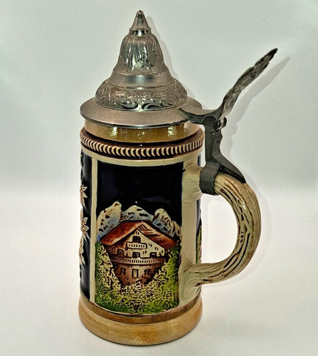 Ceramic beer stein hall - "hall, in