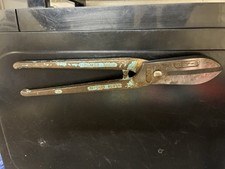 Irwin Gilbow Straight Tin Snips 250mm, Cutters Are Unmarked, Good Solid Snips.