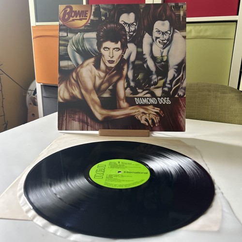 David bowie diamond - david, dogs