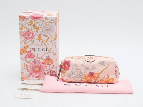 Gucci beautiful flora pouch - gucci,