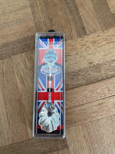 Silver plated spoon
