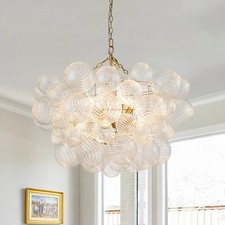 Modern bubble ball chandelier - ball,