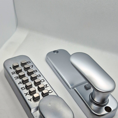Mechanical push button keyless - button,