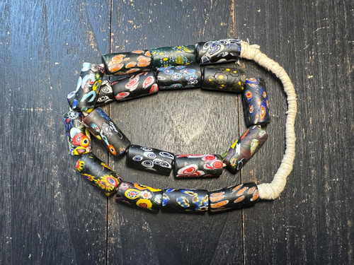 Vintage style millefiori glass - vintage,