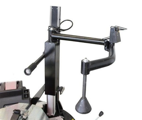 Tyre changer assistor arm - tyre,