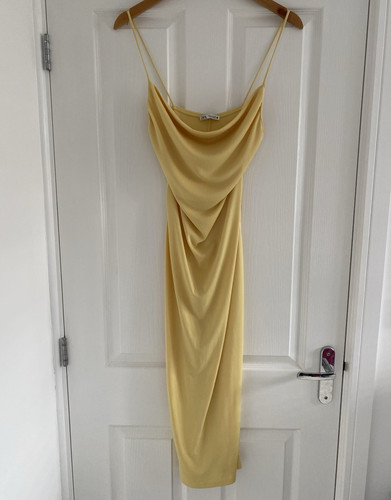 Zara yellow slip - slip, cowl
