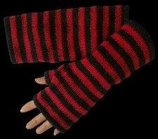 Hand Knitted Lined Wool Wrist