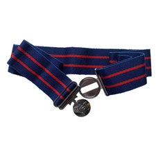 MPGS AGC STABLE BELT - Waist: 37" Adjutant General Red & Navy  ,British Army NEW