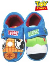 Toy Story Kids Boys Slippers Novelty New Comfy Sizes Indoor Shoes UK Sizes 6-12