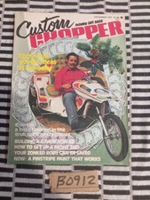 CUSTOM CHOPPER MAGAZINE / DECEMBER 1975 / CHRISTMAS GOODIE IDEA'S.