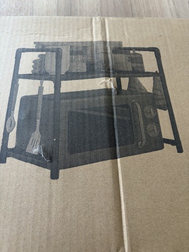 Microwave oven shelf rack - oven,