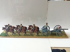 Very Rare Britains RHA Royal Horse Artillery Diorama Lead Model Good Condition
