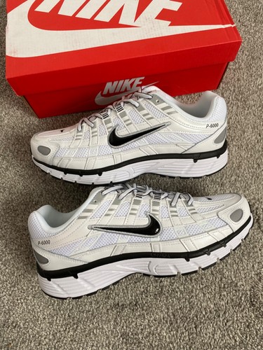 Nike 6000 white - white, metallic