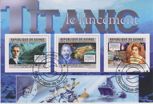 Titanic guinea stamped 5335 - stamped,