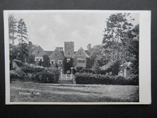 SHIPTON HALL Shropshire *Vintage* 1905 Church Stretton Squared Circle Postmark