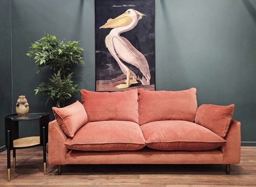 Designer label medium sofa - label,