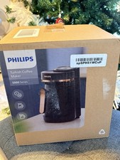 Philips Series 5000 Turkish Coffee Maker - Slow Brew Function, 4-Cup Capacity,