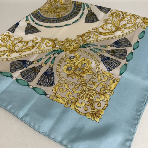 Gucci scarf silk light blue - light,