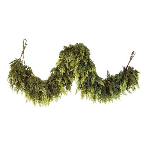 Christmas cedar garland - cedar,