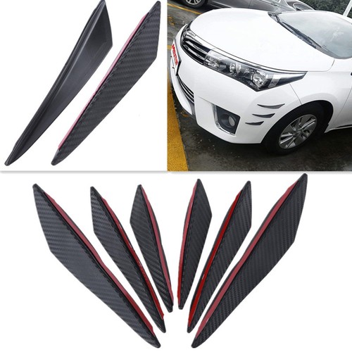 Car front bumper fins - car,